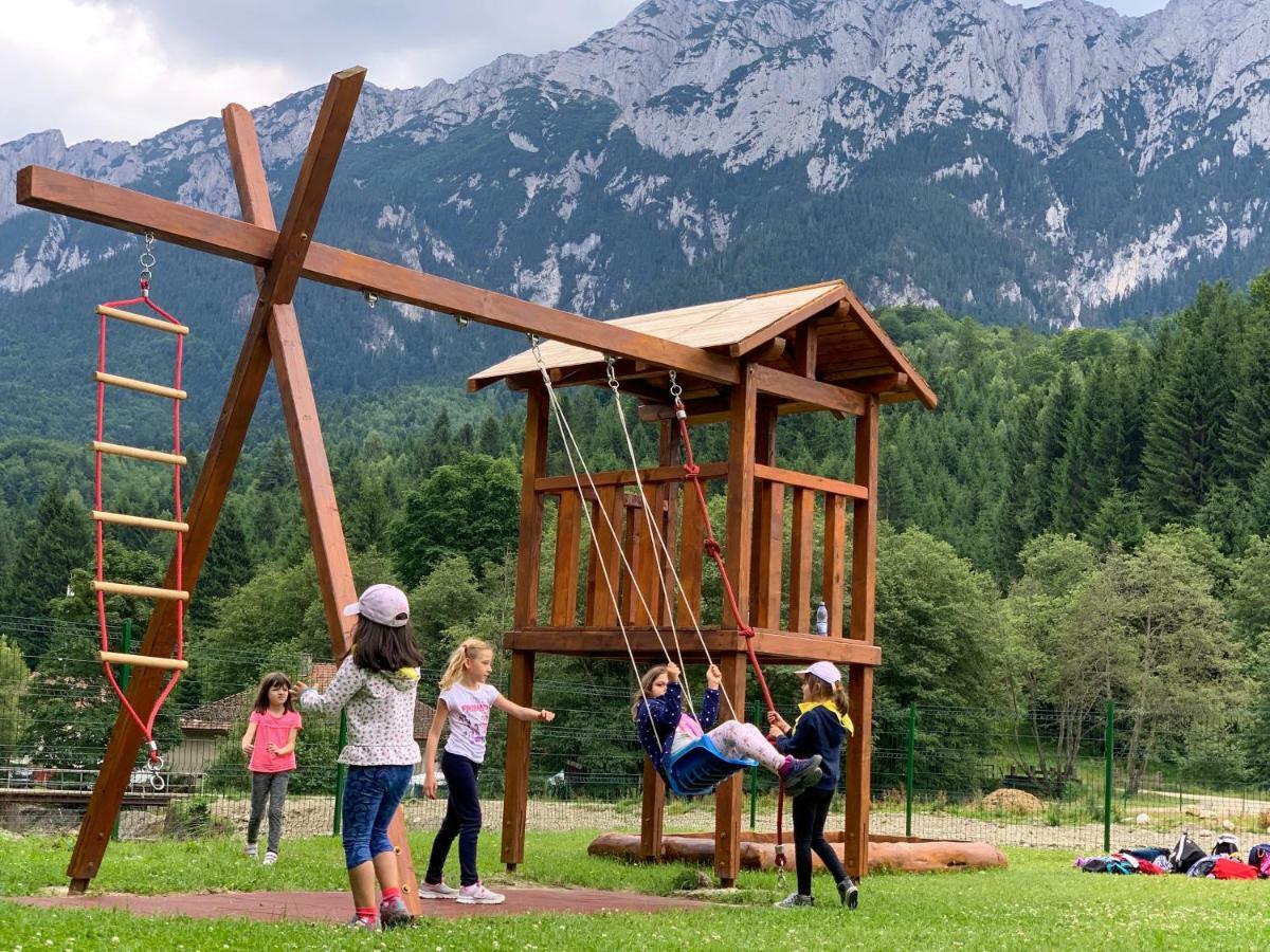 Panorama Pietrei Craiului Hotel Zărneşti Eksteriør billede